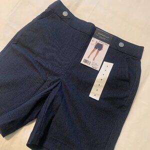 Rafaella Pull-On Stretch Shorts Longer Length Size 4 New with Tags